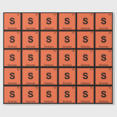 S - Syracuse New York Chemistry Periodic Table（シラク ラッピングペーパー (フラット)