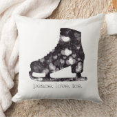 S Szczuckiによる平和愛氷のフィギュアスケートの芸術 クッション (ブランケット)