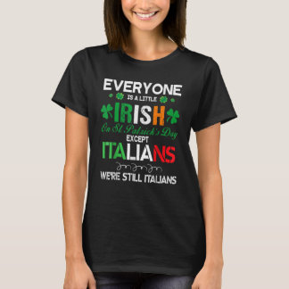 S Tパトリック・デーの他は誰もがアイルランド人だ Tシャツ