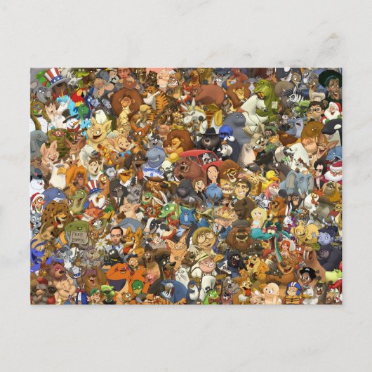 S.T.ルイス・コラージュ ポストカード (正面)