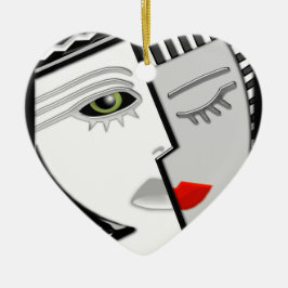 s together (パーソナライズされた来オーナメント) セラミックオーナメント