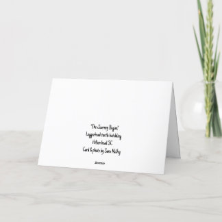 s Turtle Hatchling note card サンキューカード