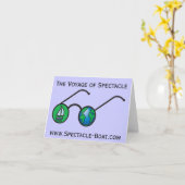 S/V眼鏡ノテカード カード (黄色い花)