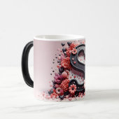 S Valentine Alphabet 3D モーフィングマグカップ (正面左)