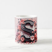 S Valentine Alphabet 3D モーフィングマグカップ (中央)