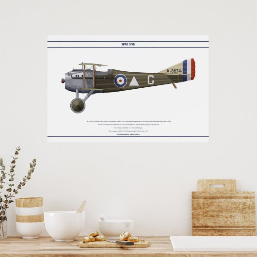 S.VII 23 Sqn RFC ポスター (キッチン)