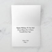 S.W.A.T.バンクリスマスカード カード (内部)