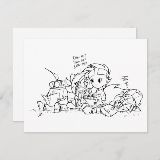 SAキッズ ポストカード (正面/裏面)