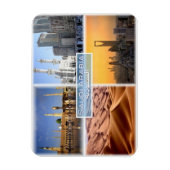 SAサウジアラビア – モスク – メッカ – Rub Al Khali - マグネット (縦)