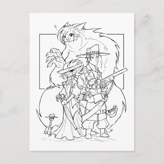 SAリーグ ポストカード (正面)