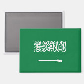SA0001、サウジアラビア、国旗、 マグネット (正面/裏面)
