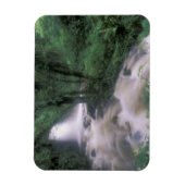 SA、ペルー、S.H.マチュピチュ、カスケードとクラウド マグネット (縦)