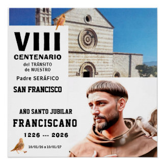 Sa Francisco de Assisi Glossy Poster ポスター