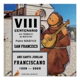 Sa  Francisco de Assisi Glossy Poster ポスター