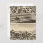 SA NayとDM Winansのレジデンス ポストカード (正面/裏面)