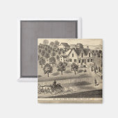 SA NayとDM Winansのレジデンス マグネット (正面/裏面)