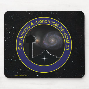 SAAロゴ(ハッブル深いField Mouse Pad) マウスパッド