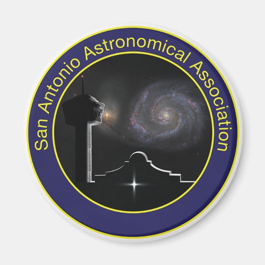 SAAAロゴ小型磁石 マグネット (正面)