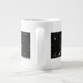 SAAA logo bumpersticker ジャンボコーヒーマグカップ (裏面)