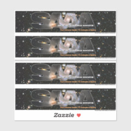 SAAA logo stickers シール