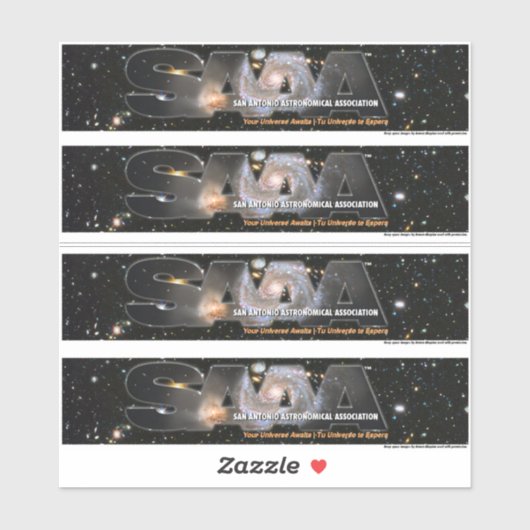 SAAA logo stickers シール (シート)