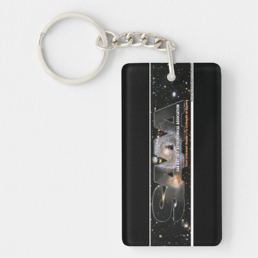 SAAA rectangle key chain キーホルダー (正面)