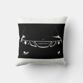 Saabの装飾用クッション クッション (裏面)