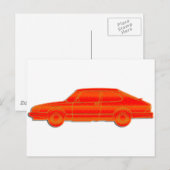 Saabプロファイル ポストカード (正面/裏面)