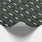 Saab 900はターボ公平な島の包装紙をインスパイア ラッピングペーパー (角)