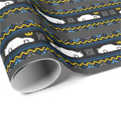 Saab 900はターボ公平な島の包装紙をインスパイア ラッピングペーパー (ロールコーナー)