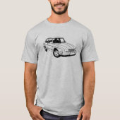 Saab 900ターボの刺激を受けたなTシャツ Tシャツ (正面)
