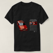 SAAB 9000広告 Tシャツ (デザイン正面)