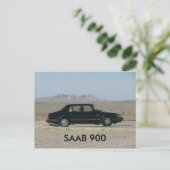 SAAB 900 ポストカード (スタンド正面)