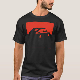 Saab 900 SPG/Aero -暗いワイシャツだけの赤 Tシャツ