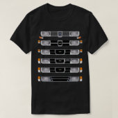 SAAB 99 1968 - 1985 Tシャツ (デザイン正面)