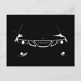 Saab 9-3 Aeroはがき ポストカード