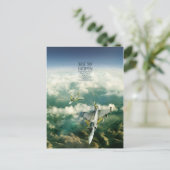 Saab JAS 39グリンペン葉書 ポストカード (スタンド正面)