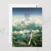 Saab JAS 39グリンペン葉書 ポストカード (正面/裏面)