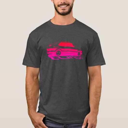 Saab TurboレトログラデーションTシャツ Tシャツ (正面)