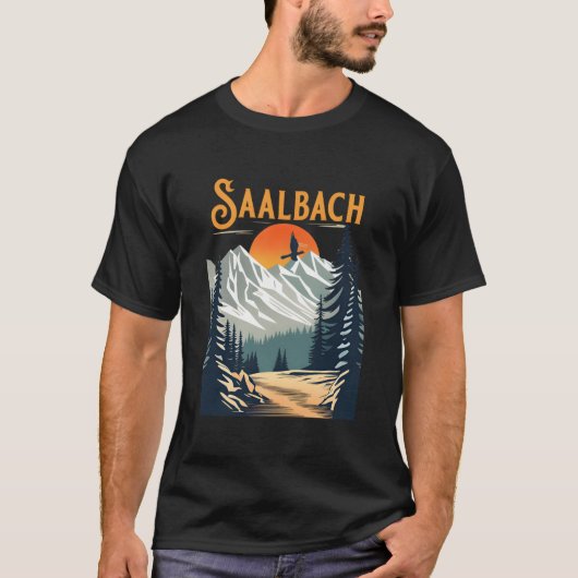 Saalbach Hiking Tシャツ (正面)