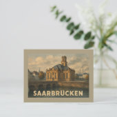Saarbrücken Germany City Art ポストカード (スタンド正面)