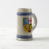 Saarland Wappen ビールジョッキ (正面右)
