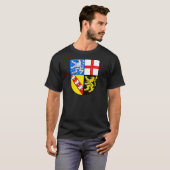 Saarland Wappen Tシャツ (正面フル)