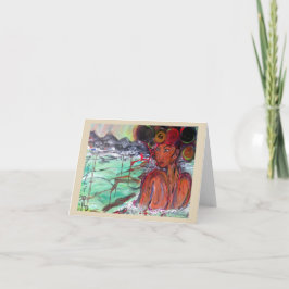 Saato Water Goodessノートカード カード