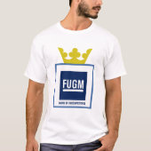 SABのTシャツによるFUGM (Saabの王冠と) Tシャツ (正面)