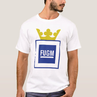 SABのTシャツ(Copyline無し)によるSaabの王冠とのFUGM Tシャツ