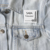 SABAのボランティア、創立会員 缶バッジ (インサイチュ)