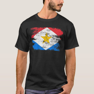 Sabaの旗のギフトの国愛国心が強い旅行ワイシャツ Tシャツ