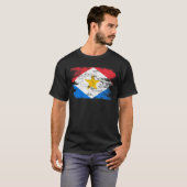 Sabaの旗のギフトの国愛国心が強い旅行ワイシャツ Tシャツ (正面フル)
