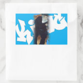 Saba Kingシール長方形 長方形シール (バッグ)